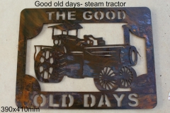 good old days steam tractor