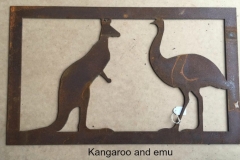 kanga and emu