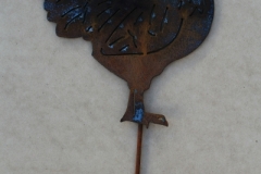 fancy rooster stick