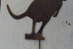 standing kangaroo stick