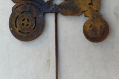 tractor with driver stick